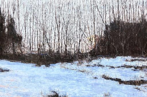 Edge of Field - Winter Dusk