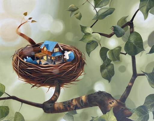 Art by Crystal Rassi - Contemporary Canadian Artist at Kurbatoff Gallery