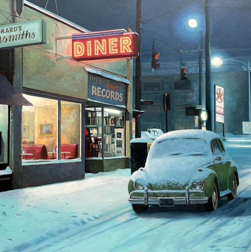 Art by James Wiens - Contemporary Canadian Artist at Kurbatoff Gallery