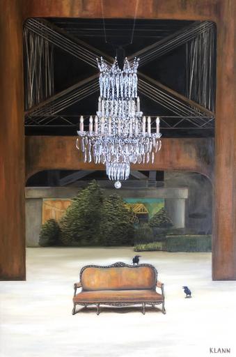 Two Ravens and the Chandelier