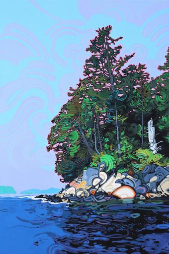 Broken Group Shoreline III