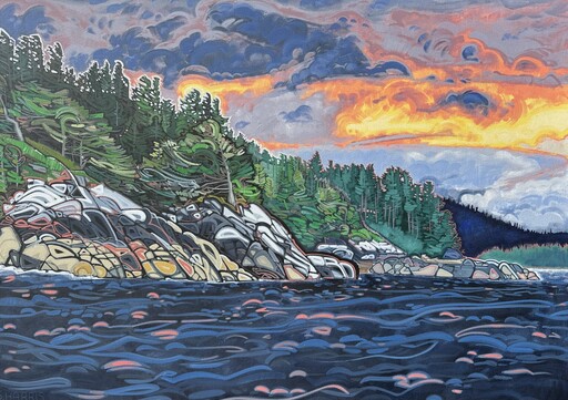 Sunset Over The Broken Group - Three 